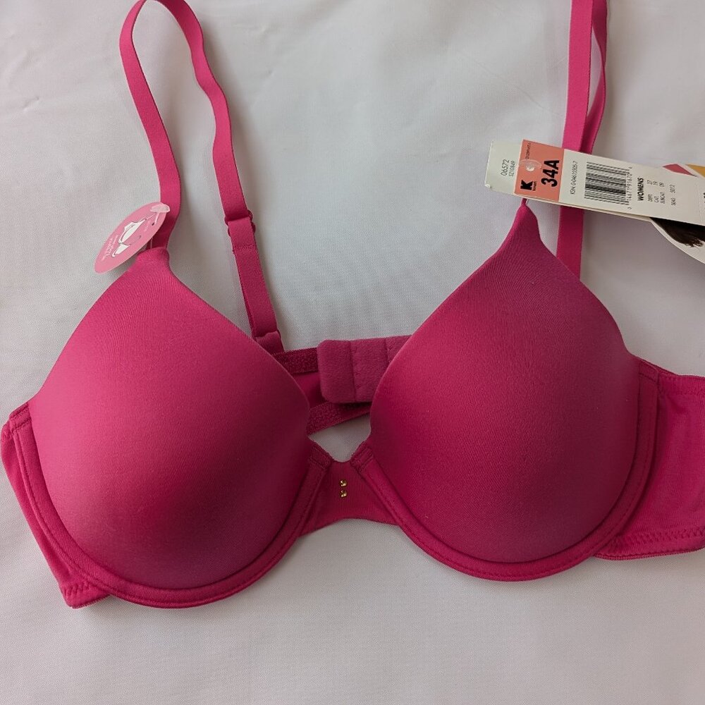 NWT Inspirations/Maidenform (T-shirt) Bra, Size 34A